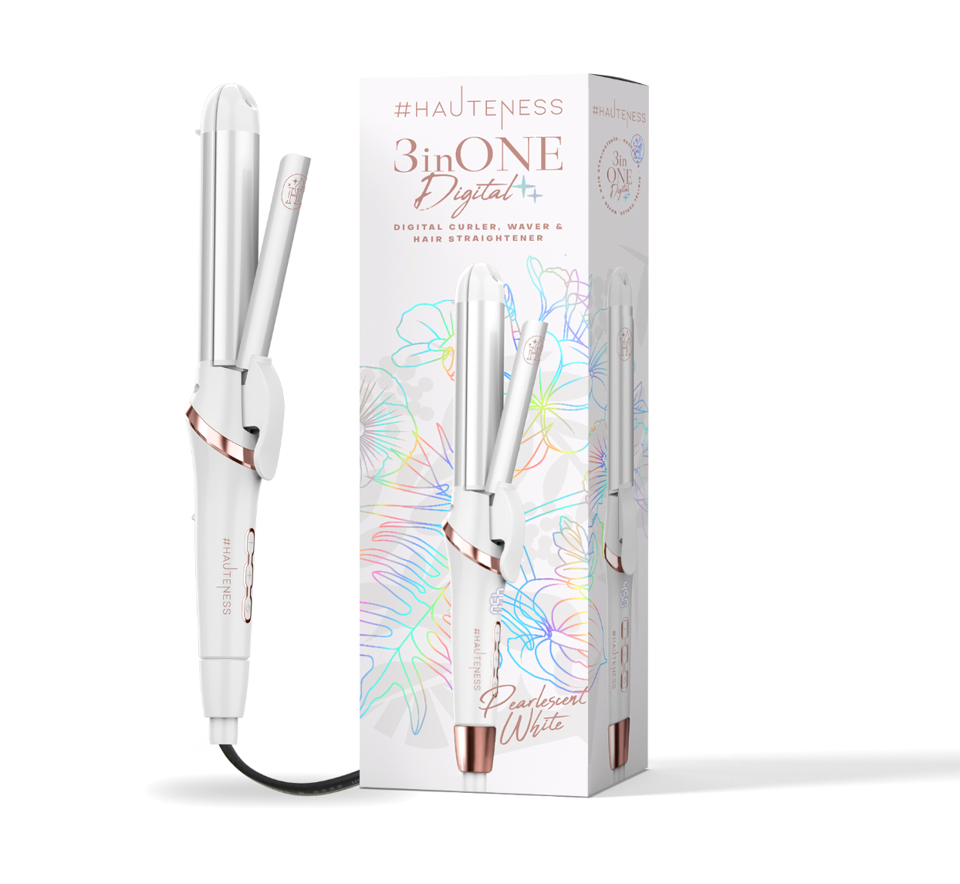 3inONE Multistyler Flat Iron & Curling System