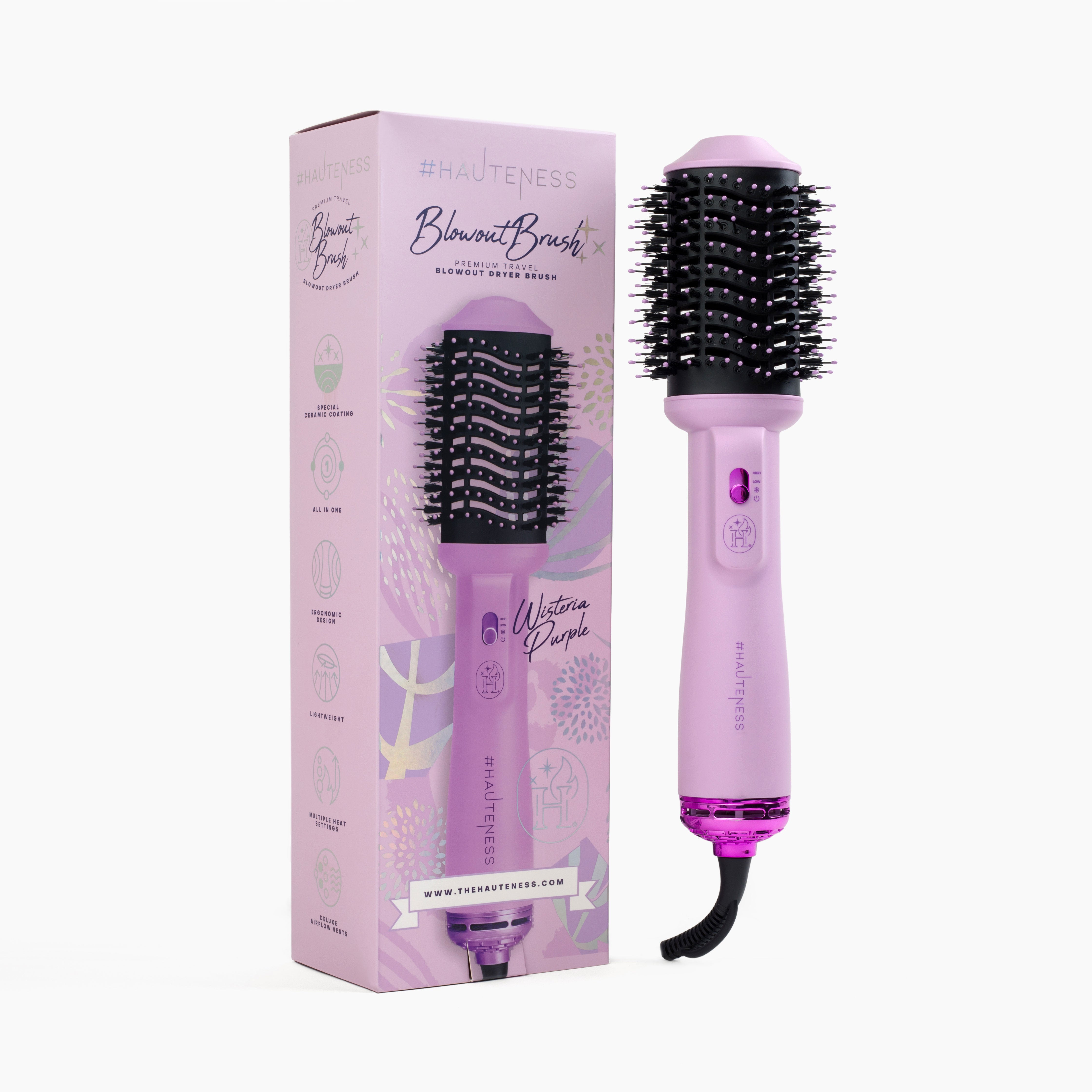 4inONE Blowout Brush Hair Dryer display picture 3