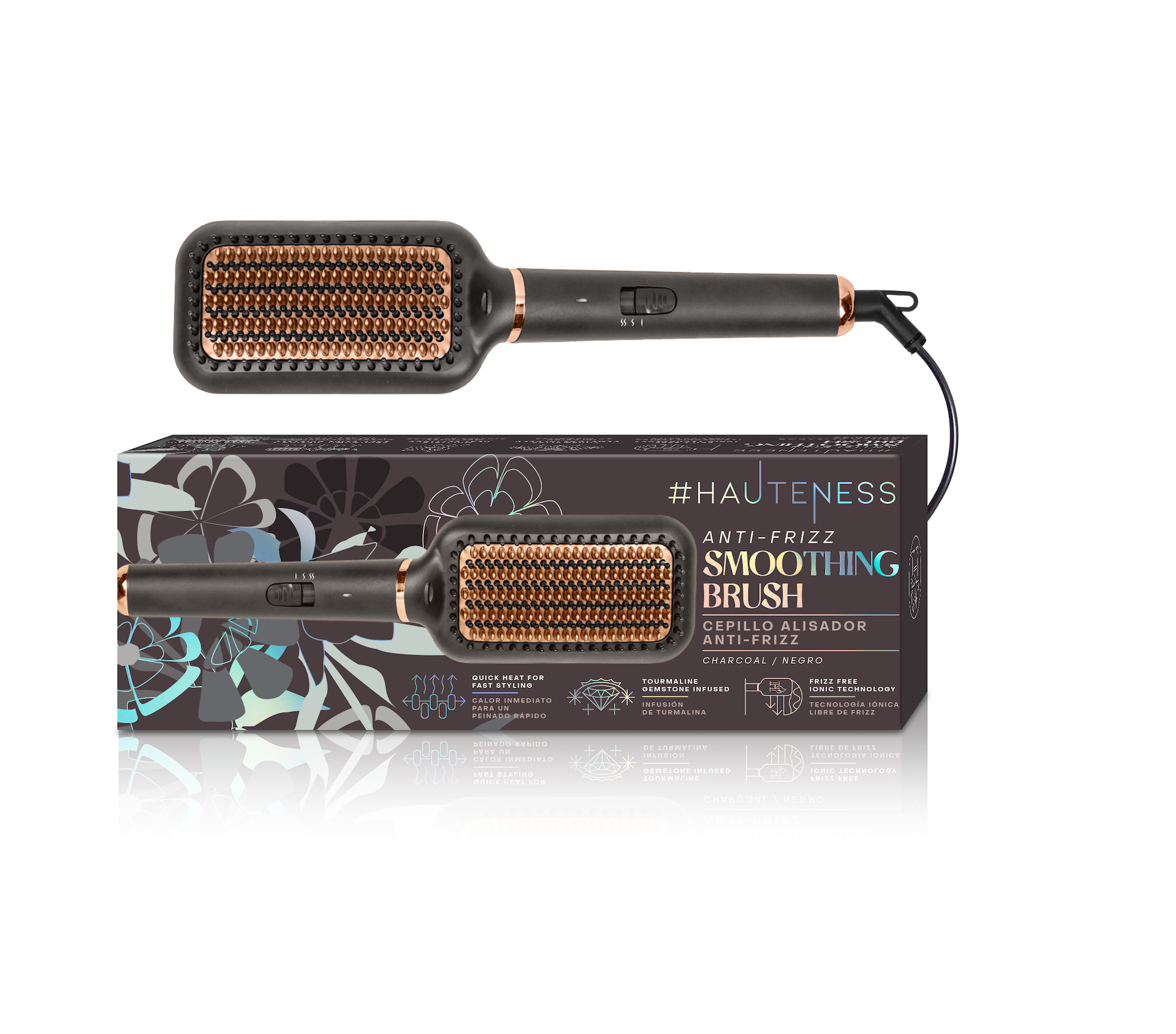 Anti-Frizz Smoothing Brush - COMING SOON!