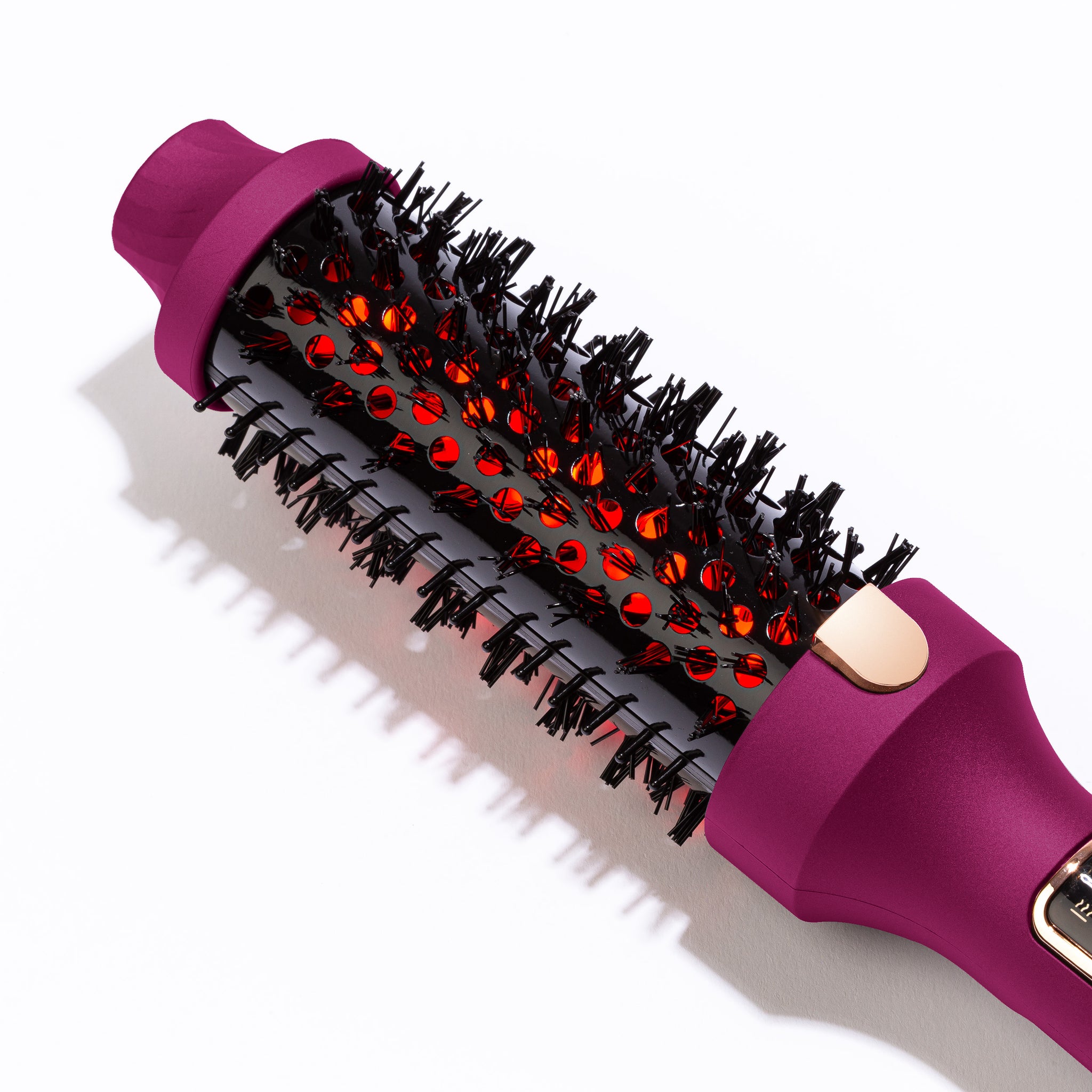 Thermal Straighten & Curl Round Hot Brush with Infrared Technology
