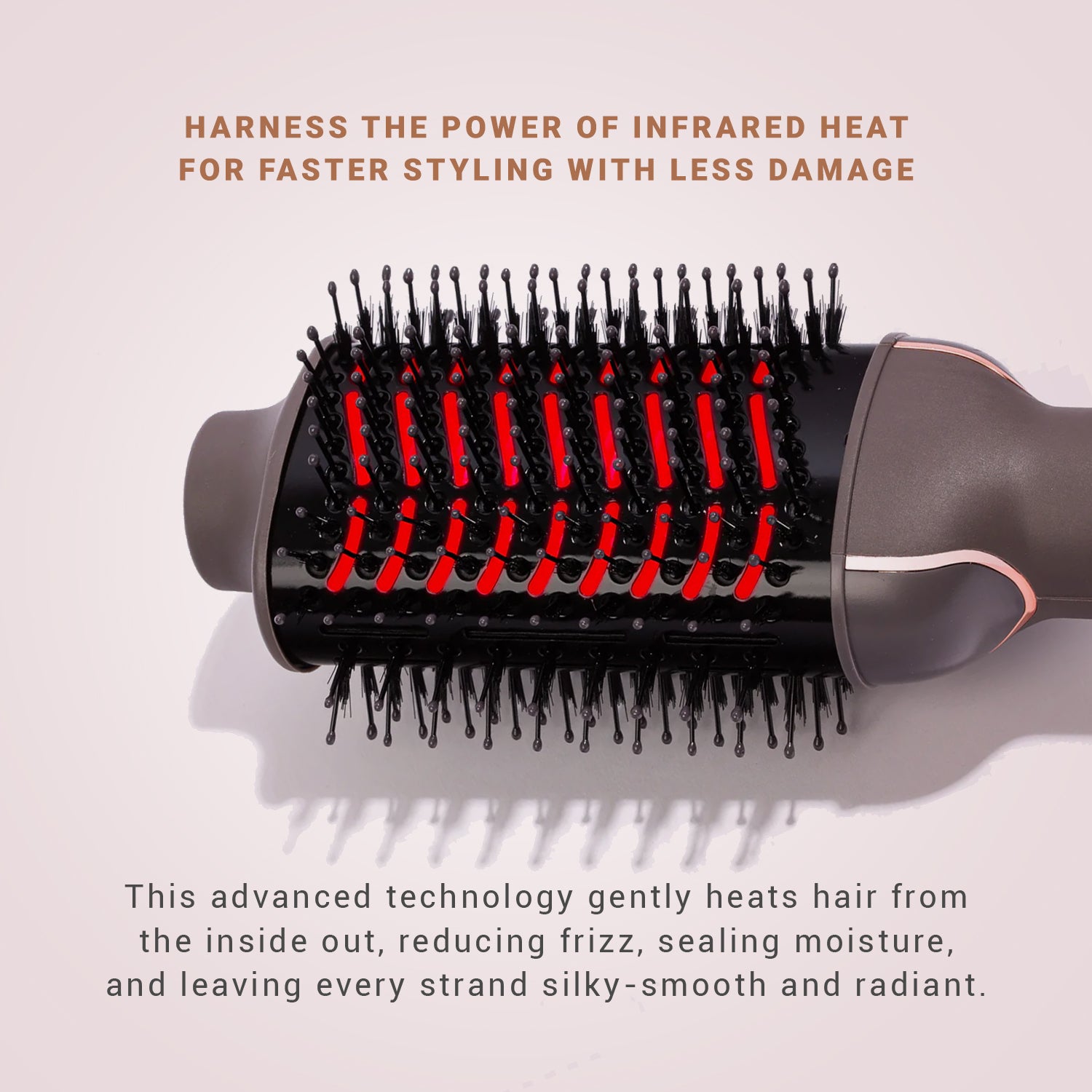 4inONE Blowout Brush Hair Dryer with Infrared technology